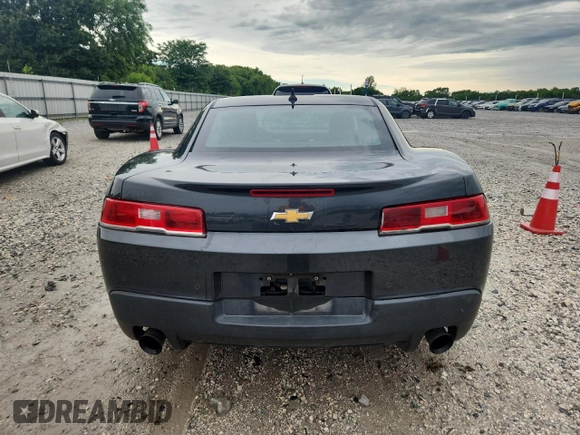 2014 Chevrolet Camaro LT with VIN 2G1FC1E31E9323599, listed as a Copart auction lot 58417485 with 171,474 mi miles and Salvage title. Bid and sale history available at DreamBid. Image 6.