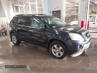 2007 GMC Acadia SLT with VIN 1GKEV33707J103414, listed as a IAAI auction lot 41221610 with 165,089 mi miles. Bid and sale history available at carsss.com. Image 1.