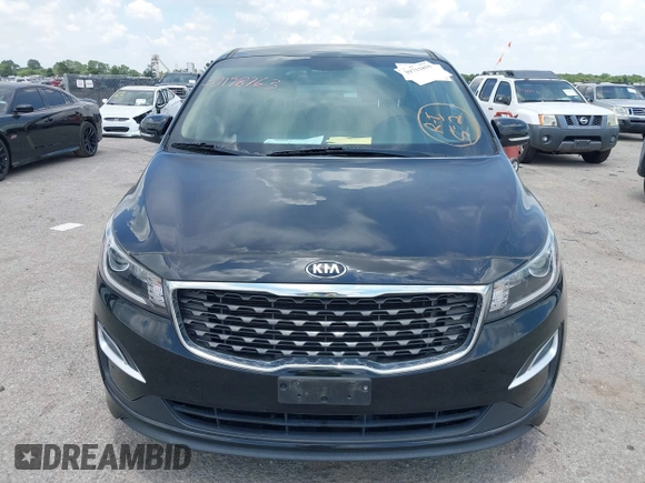 2020 Kia Sedona EX with VIN KNDMB5C19L6617993, listed as a IAAI auction lot 39711859 with 66,083 mi miles. Bid and sale history available at carsss.com. Image 12.