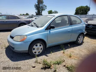 2002 Toyota ECHO with VIN JTDAT123320207199, listed as a Copart auction lot 55177854 with 0 mi miles and Salvage Title. Bid and sale history available at carsss.com. Image 1.