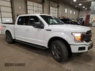 2020 Ford F-150 XL with VIN 1FTEW1EPXLKE19918, listed as a Copart auction lot 51990875 with 79,713 mi miles and Salvage Title. Bid and sale history available at carsss.com. Image 4.