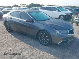 2019 Acura TLX with VIN 19UUB2F39KA004586, listed as a IAAI auction lot 41971144 with 61,081 mi miles and . Bid and sale history available at DreamBid. Image 1.