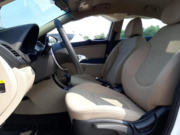 2016 Hyundai Accent SE with VIN KMHCT4AE2GU943446, listed as a Copart auction lot 59987253 with 21,654 mi miles. Bid and sale history available at carsss.com. Image 7.