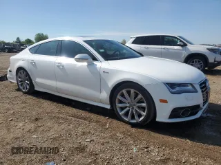 2012 Audi A7 Prestige with VIN WAU2GAFC9CN092578, listed as a Copart auction lot 58527965 with 139,673 mi miles and Salvage title. Bid and sale history available at DreamBid. Image 4.