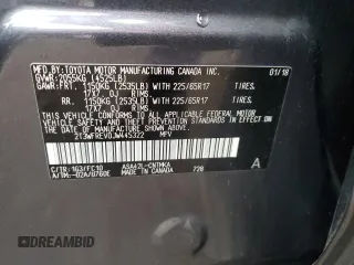 2018 Toyota RAV4 XLE with VIN 2T3WFREV0JW445322, listed as a Copart auction lot 55623845 with 116,700 mi miles and Salvage title. Bid and sale history available at DreamBid. Image 13.