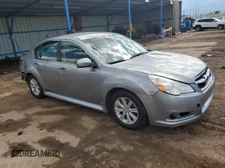 2010 Subaru Legacy Premium All-Weather Anniversary with VIN 4S3BMBF61A3223118, listed as a Copart auction lot 62595565 with 58,770 mi miles and Salvage title. Bid and sale history available at DreamBid. Image 4.