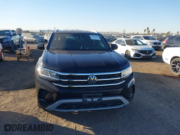 2021 Volkswagen Atlas SE with VIN 1V2WE2CA2MC221789, listed as a IAAI auction lot 41308009 with 53,627 mi miles and . Bid and sale history available at DreamBid. Image 12.