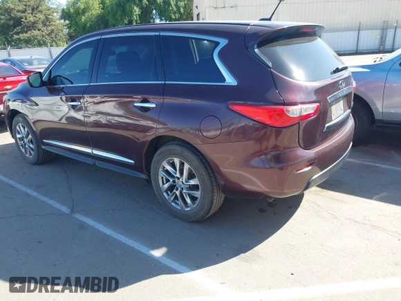 2014 Infiniti QX60 Hybrid with VIN 5N1CL0MM3EC548271, listed as a IAAI auction lot 42093901 with 139,377 mi miles and . Bid and sale history available at DreamBid. Image 3.