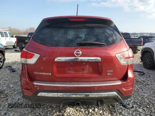 2016 Nissan Pathfinder SV z VIN 5N1AR2MM2GC629668, wystawiony jako Copart lot #52418695 z przebiegiem Nie podano mil oraz Szkoda całkowita • Salvage title. Historia ofert i sprzedaży dostępna na DreamBid. Obrazek 6.
