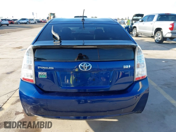 2010 Toyota Prius II with VIN JTDKN3DU2A0080217, listed as a IAAI auction lot 41188124 with 172,755 mi miles. Bid and sale history available at carsss.com. Image 17.