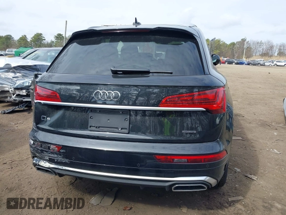 2025 Audi Q5 S line Premium Plus with VIN WA1EAAFY2S2035114, listed as a IAAI auction lot 42001102 with 778 mi miles and . Bid and sale history available at DreamBid. Image 17.