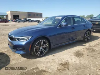 2021 BMW 3 Series 330i xDrive z VIN 3MW5R7J03M8B68713, wystawiony jako Copart lot #58968205 z przebiegiem 12 686 mil mil oraz Szkoda całkowita • Salvage title. Historia ofert i sprzedaży dostępna na DreamBid. Obrazek 1.