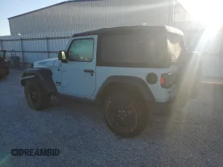 2023 Jeep Wrangler Sport with VIN 1C4HJXAG6PW560827, listed as a Copart auction lot 76583174 with Not provided miles and Salvage title. Bid and sale history available at DreamBid. Image 2.