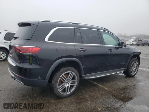 2020 Mercedes-Benz GLS 450 with VIN 4JGFF5KE9LA214882, listed as a Copart auction lot 50508805 with 104,120 mi miles and Salvage Title. Bid and sale history available at DreamBid. Image 3.