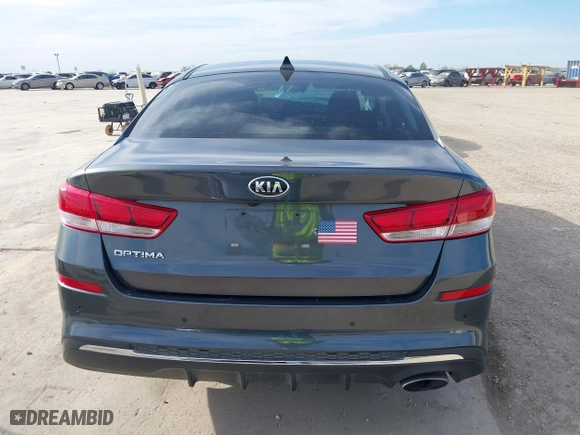 2019 Kia Optima LX with VIN 5XXGT4L3XKG376676, listed as a IAAI auction lot 41679981 with 57,211 mi miles. Bid and sale history available at carsss.com. Image 16.