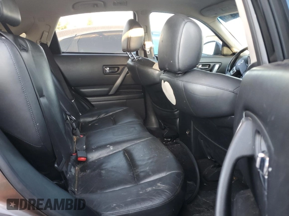 2006 Infiniti FX with VIN JNRAS08U26X102471, listed as a Copart auction lot 74024984 with 191,838 mi miles and Salvage Title. Bid and sale history available at DreamBid. Image 12.