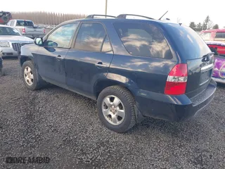 2003 Acura MDX with VIN 2HNYD18293H543120, listed as a IAAI auction lot 41697196 with 150,047 mi miles. Bid and sale history available at carsss.com. Image 3.