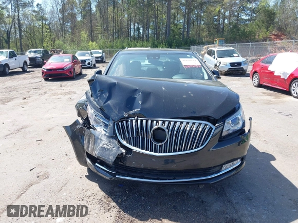 2014 Buick LaCrosse Premium II with VIN 1G4GF5G33EF163235, listed as a IAAI auction lot 41870152 with 156,066 mi miles. Bid and sale history available at carsss.com. Image 13.