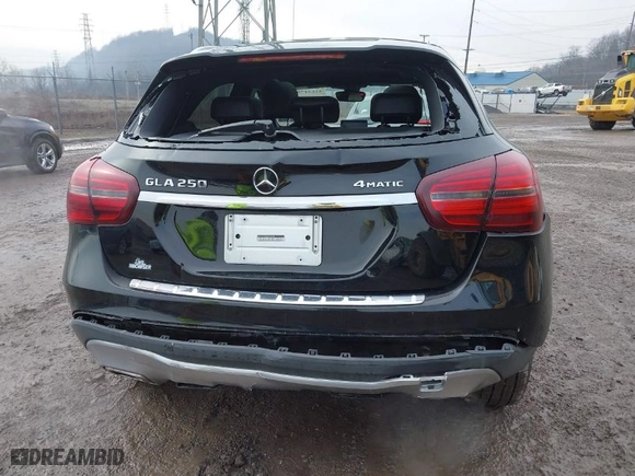 2018 Mercedes-Benz GLA with VIN WDCTG4GB2JJ514882, listed as a IAAI auction lot 41631799 with 59,357 mi miles. Bid and sale history available at carsss.com. Image 6.