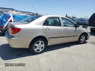 2005 Toyota Corolla CE with VIN 1NXBR32E65Z435061, listed as a Copart auction lot 55148175 with 58,673 mi miles and Salvage Title. Bid and sale history available at DreamBid. Image 3.