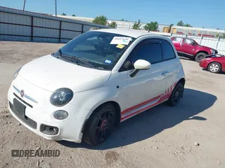2015 FIAT 500 Sport with VIN 3C3CFFBR3FT696265, listed as a IAAI auction lot 40417640 with 118,412 mi miles and . Bid and sale history available at DreamBid. Image 17.