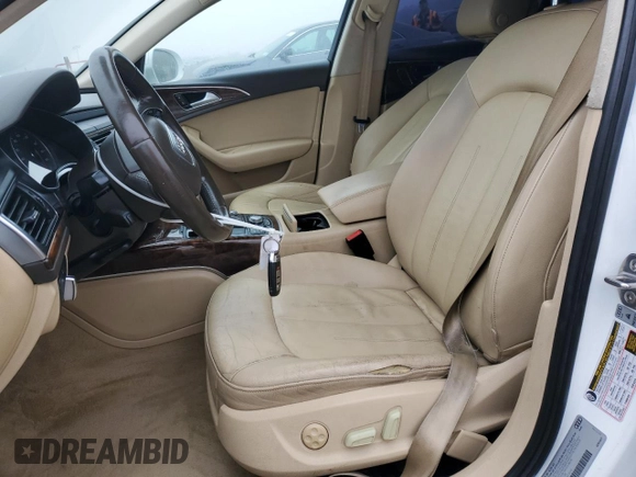 2013 Audi A6 Premium Plus with VIN WAUDFAFC8DN076742, listed as a Copart auction lot 51014335 with 92,694 mi miles and Salvage title. Bid and sale history available at DreamBid. Image 7.