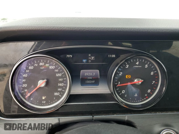 2017 Mercedes-Benz E 300 Luxury with VIN WDDZF4KB9HA111394, listed as a Copart auction lot 54847815 with 130,269 mi miles and Clean Title. Bid and sale history available at DreamBid. Image 9.