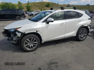 2016 Lexus NX 200t with VIN JTJBARBZ8G2067110, listed as a Copart auction lot 62025615 with 76,395 mi miles and Salvage title. Bid and sale history available at DreamBid. Image 1.