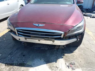 2015 Hyundai Genesis 3.8L with VIN KMHGN4JE3FU039163, listed as a IAAI auction lot 42050617 with 134,183 mi miles and . Bid and sale history available at DreamBid. Image 6.