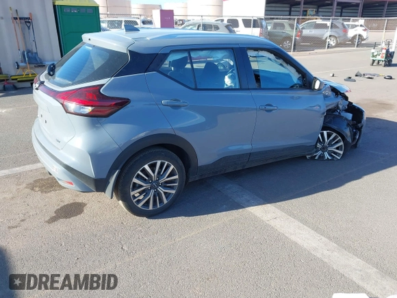 2024 Nissan Kicks SV with VIN 3N1CP5CV6RL498432, listed as a IAAI auction lot 41777149 with 34,164 mi miles. Bid and sale history available at carsss.com. Image 4.