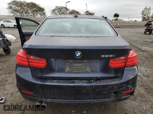 2012 BMW 3 Series 328i with VIN WBA3A5G58CNN65786, listed as a Copart auction lot 44766335 with 168,206 mi miles and Salvage Title. Bid and sale history available at carsss.com. Image 6.