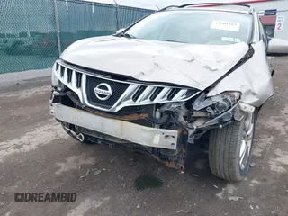 2009 Nissan Murano S with VIN JN8AZ18W89W111337, listed as a IAAI auction lot 41904557 with 194,264 mi miles. Bid and sale history available at carsss.com. Image 6.