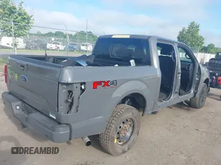 2020 Ford F-150 XL with VIN 1FTEW1E45LFC01030, listed as a IAAI auction lot 42377590 with 65,349 mi miles and . Bid and sale history available at DreamBid. Image 4.