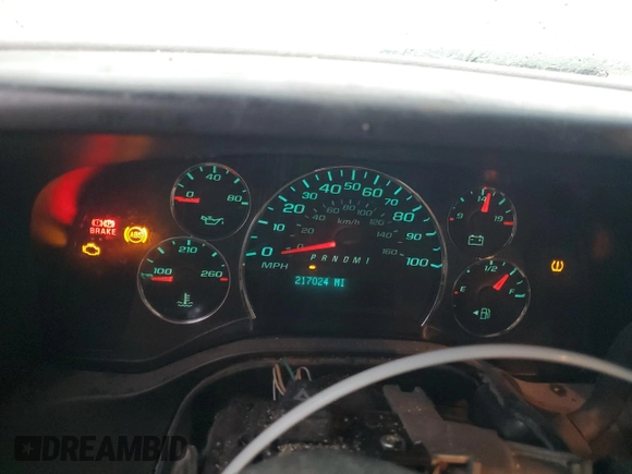 2010 Chevrolet Express Cargo with VIN 1GCZGFBG7A1138291, listed as a Copart auction lot 51048385 with 217,024 mi miles and Salvage title. Bid and sale history available at DreamBid. Image 9.