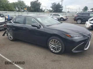 2022 Lexus ES with VIN 58AFZ1B1XNU133154, listed as a Copart auction lot 67235464 with 9,478 mi miles and Salvage Title. Bid and sale history available at carsss.com. Image 4.