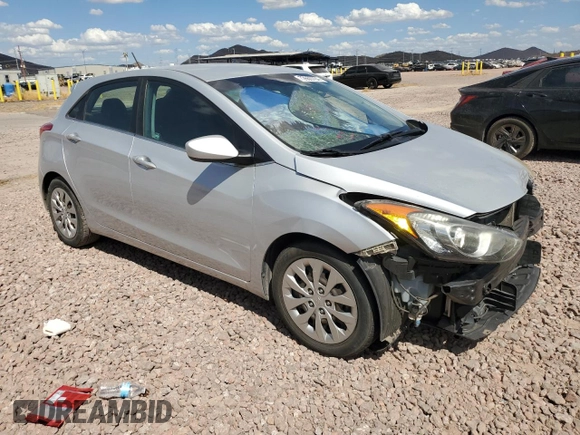 2017 Hyundai Elantra GT with VIN KMHD35LH7HU369767, listed as a Copart auction lot 72659764 with 99,187 mi miles and Salvage Title. Bid and sale history available at carsss.com. Image 4.