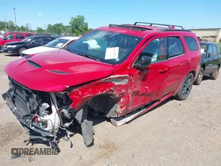 2017 Dodge Durango GT with VIN 1C4RDJDG1HC606510, listed as a IAAI auction lot 42635834 with 174,405 mi miles and . Bid and sale history available at DreamBid. Image 2.