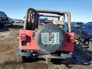 1995 Jeep Wrangler S with VIN 1J4FY19P4SP242383, listed as a Copart auction lot 41676685 with 189,527 mi miles and Salvage Title. Bid and sale history available at carsss.com. Image 6.