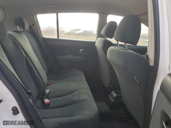 2010 Nissan Versa 1.8 S with VIN 3N1BC1CP9AL370126, listed as a Copart auction lot 46831095 with 124,841 mi miles and Salvage Title. Bid and sale history available at carsss.com. Image 11.