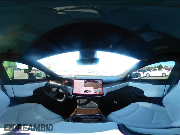2021 Tesla Model S Long Range with VIN 5YJSA1E56MF453711, listed as a IAAI auction lot 41467603 with 115,634 mi miles and . Bid and sale history available at DreamBid. Image 20.