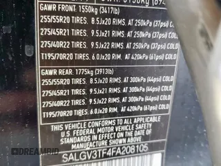 2015 Land Rover Range Rover Autobiography с VIN SALGV3TF4FA208105, выставлен на аукционе Copart как лот 60112265 с пробегом 163 035 миль миль и Чистый • Clean title. История ставок и продаж доступна на DreamBid. Изображение 13.
