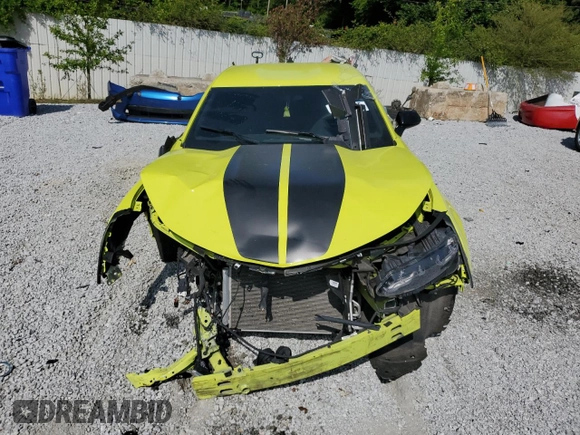 2020 Chevrolet Camaro 1LT with VIN 1G1FB1RS7L0107512, listed as a Copart auction lot 58134225 with Not provided miles and Salvage title. Bid and sale history available at DreamBid. Image 5.