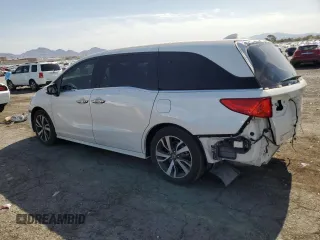2019 Honda Odyssey Elite with VIN 5FNRL6H95KB041703, listed as a Copart auction lot 63347465 with 77,829 mi miles and Salvage title. Bid and sale history available at DreamBid. Image 2.