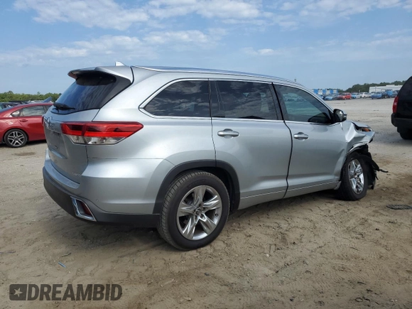 2018 Toyota Highlander Limited with VIN 5TDYZRFH6JS246060, listed as a Copart auction lot 56359525 with 196,151 mi miles and Salvage title. Bid and sale history available at DreamBid. Image 3.