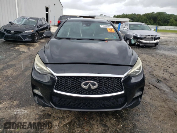 2017 Infiniti QX30 Sport with VIN SJKCH5CP4HA015292, listed as a Copart auction lot 71098904 with 0 mi miles and Salvage Title. Bid and sale history available at carsss.com. Image 5.