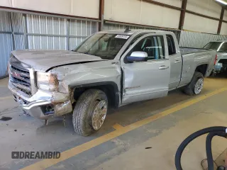 2015 GMC Sierra 1500 SLE with VIN 1GTV2UEC8FZ165308, listed as a Copart auction lot 49889255 with 0 mi miles and Salvage Title. Bid and sale history available at carsss.com. Image 1.