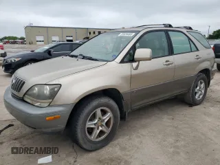 2001 Lexus RX 300 with VIN JTJGF10U110116229, listed as a Copart auction lot 55526465 with 172,679 mi miles and Clean Title. Bid and sale history available at carsss.com. Image 1.