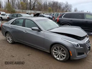 2018 Cadillac CTS Luxury AWD with VIN 1G6AX5SS7J0160182, listed as a Copart auction lot 80626364 with 30,921 mi miles and Clean Title. Bid and sale history available at DreamBid. Image 4.