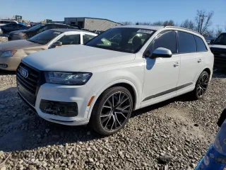 2019 Audi Q7 Prestige with VIN WA1VAAF79KD007015, listed as a Copart auction lot 46823915 with 98,340 mi miles and Clean title. Bid and sale history available at DreamBid. Image 1.