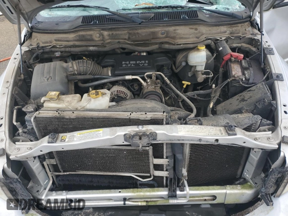 2008 Dodge Ram 1500 SLT with VIN 1D7HU18228S584488, listed as a Copart auction lot 88254355 with 152,382 mi miles and Non Repairable. Bid and sale history available at carsss.com. Image 11.